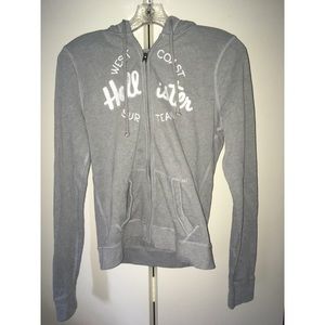 Gray Hollister Hoodie